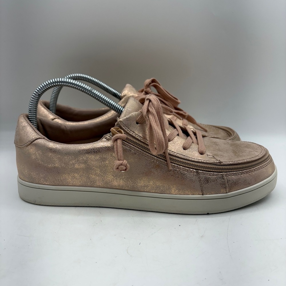 Billy Footwear Sneaker II Rose Gold Metallic Low Top Womens 11M BW22128-680